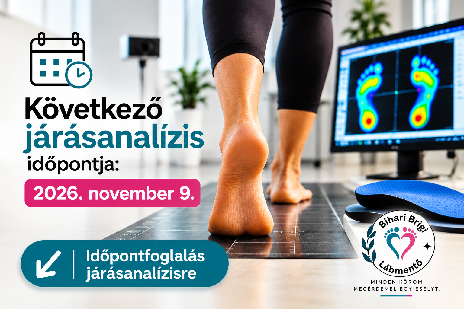 Járásanalízis – mit mutat meg a járásod és hogyan készül az egyedi talpbetét?